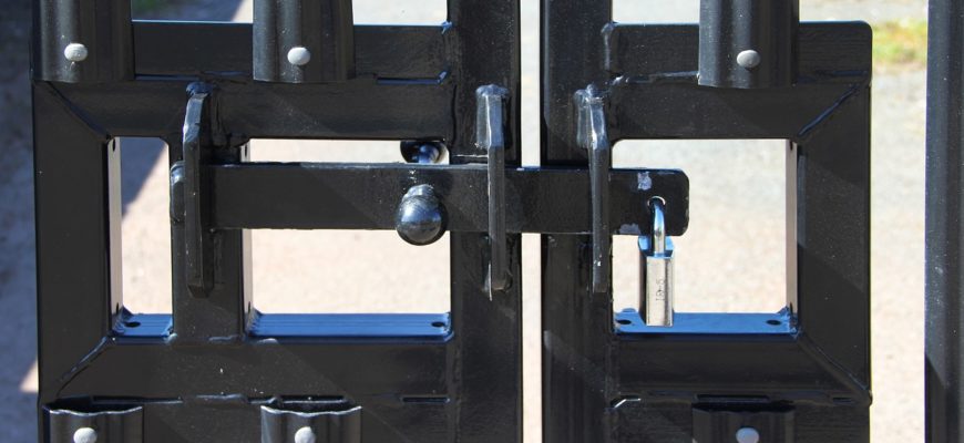 Gate Lock Door Padlock Metal