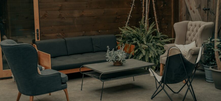 black metal framed glass top table