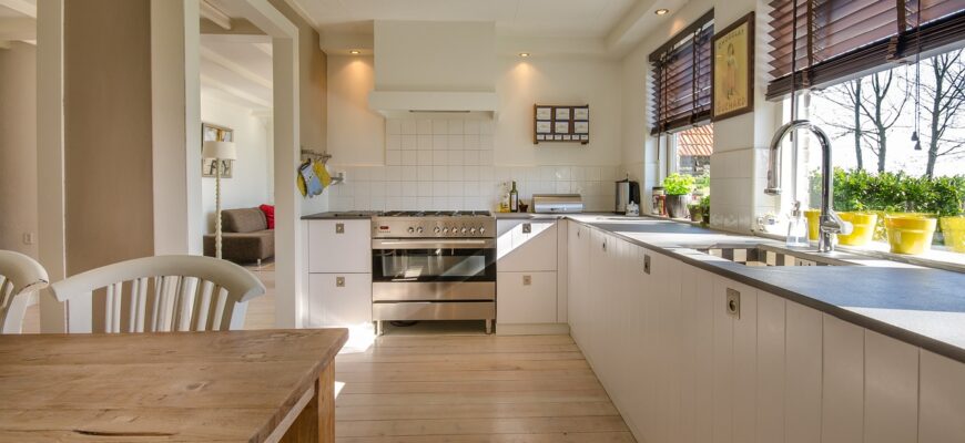 kitchen, home, interior