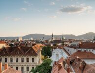austria, graz city, buildings