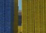 crates, plastic, stacking, colors, dock, yellow, blue, factory, shouted, crates, factory, shouted, shouted, shouted, shouted, shouted